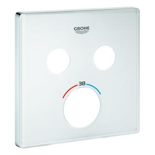 GROHE Rosette 49040 für SmartControl UP-THM eckig mit 2 ASV moon white