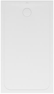V&B Duschwanne LIFETIME Plus 120x80x3,5cm, taupe Antirutsch
