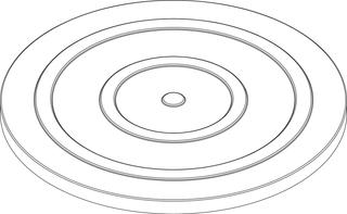 BOSCH Ersatzteil TTNR: 7735501785 Verkleidungsdeckel D1029.6 schwarz everp