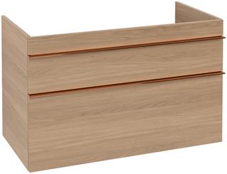 V&B Waschtisch-Unterschrank Venticello 95,3x59x50,2cm, B mit, Gr. Cop, elm Imp.