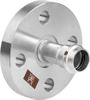 Viega Flanschübergang Temponox 1759.1 DN 40x42mm, St. nicht rostend, SC-Contur
