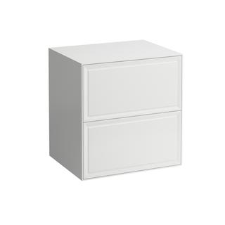 Laufen Schubl./Sideb. THE NEW CLASSIC 57,5x60x45,5cm, 2 L., SB o AS, we ma