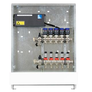 Strawa Comf.Anschlussst. FBH-63-X-C80-E 10 HK, we, im Comfort-UP-Schrank, m SFEE