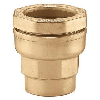 Caleffi Anschlussverschraubung d 40mmx1" IG, MS, für PE-Kunststoffrohre