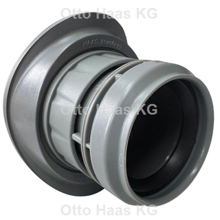 HAAS OHA-Easy-Fix ISABEL DN 110x50mm, DIN 4102-B2, gr, f Abw.ltg.