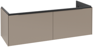 V&B Waschtisch-Unterschrank Subway 3.0 127,2x42,9x47,8cm, m LED/Gr. vo bl., Tau