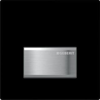Geberit Betätigungspl. HyTouch Sigma 50 für Urinal-Steuerungen ab 2009, schwarz
