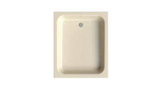 Duschwanne BetteQuinta 110x90x15cm, Glasur, pergamon