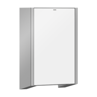 AR Händetrockner, EXOS, IR, Edelstahl, 200x325x120 mm, Front ESG weiß, 230 VAC