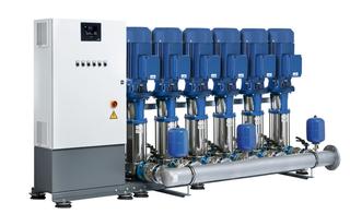 KSB Druckerh. DeltaMacro VC 6-90/01 mit 6 Movitec, 7,50 kW, Zulauf F