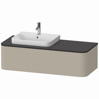 Duravit WT-Unterschrank Happy D.2 Plus 130x55cm, 1 A, f MWT, B li, Tau s-matt