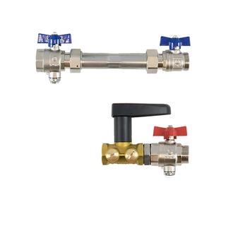 Strawa Anschlussgarnitur e-class AG 1" WMZ-2F-SRV20, horizontal