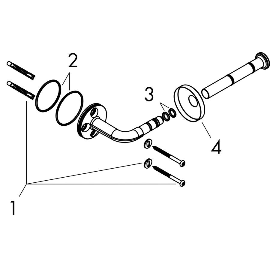 Artikelbild 4 des Artikels „hansgrohe PRH Axor Uni. Circular o. Deckel, Wandmontage, Edelstahl Finish Edelstahl Finish“