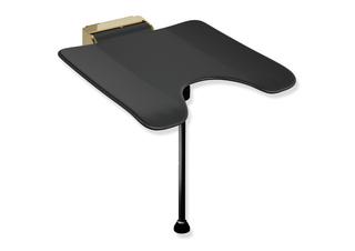 HEWI Klappsitz System 900 m Stütze, 450x450mm, Sitzf s, m HA, MS g