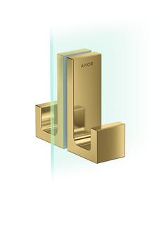 hansgrohe Duschtürg Axor Uni Rectangular polished gold optic