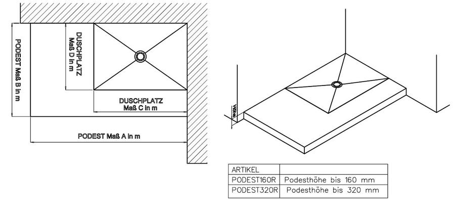 Artikelbild 2 des Artikels „Schedel Podest MULTISTAR rechteckig/quadratisch, Höhe bis 32cm rechteckig/quadratisch | Höhe bis 32 cm“