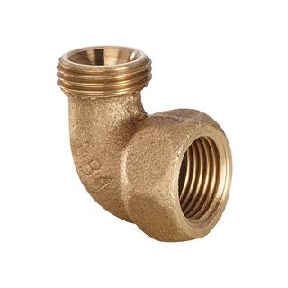 Einschraubwinkel E4096G Serie 4000 90°, konisch dichtend, Rotguss