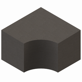 Schedel Eckmodul MULTISTAR SEAT Salo 70x45x40cm, mit Radius