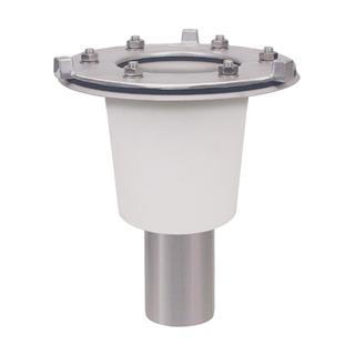LORO DRAINLET Grundeinheit Serie 84/49 DN 100, m WD, Klemmfl., Ausl. senkr.