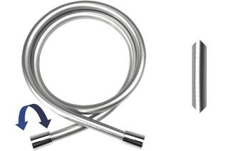 ASW Brauseschlauch Silver 1,6 m, 1/2 Drkonx1/2" Konusm. MS verchr.