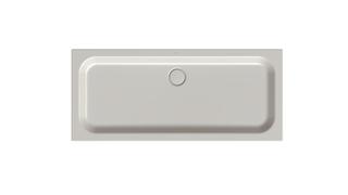 Duschwanne BetteSupra 5952 160x70x6,5cm, Glasur, silver