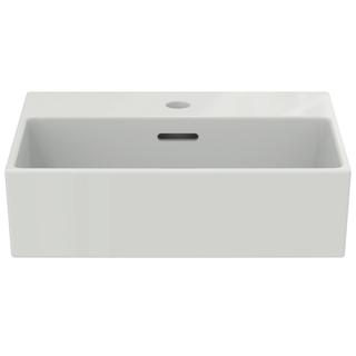 IS Handwaschbecken Extra 45x35x15cm, 1 HL, m ÜL, geschli., we.