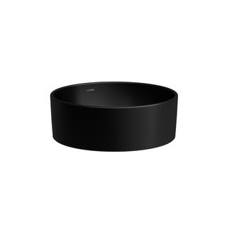 Laufen Waschtisch-Schale SAVOY d 38cm, rd, o. ÜL/HL, schwarz matt
