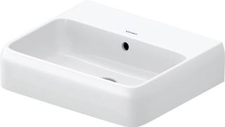 Duravit Aufsatz-Waschtisch Qatego 50x42cm, w g HG, o HL, m Ü, HL, geschli.