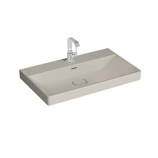 VitrA Waschtisch New Metropole Tau matt, 80x47x17cm, 1 Hahnloch mittig