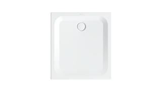 Duschwanne BetteUltra 1660 100x90x2,5cm, Gl, Mini-WT, edelweiß