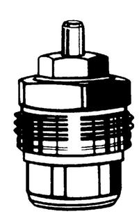Heimeier Thermostat-Ersatz-Oberteil DN 10/15/20