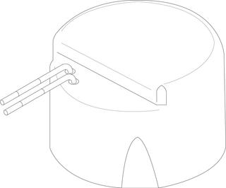 BOSCH Ersatzteil TTNR: 8735300450 Netzteil (Unterputz Dose)