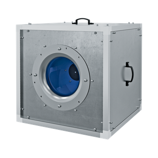 Blauberg Radial-Rohrventilator Iso VK 315 4E, geräuschisoliert