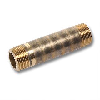 Sanha Rohrdoppelnippel 523 beids. mit Außengewinde, roh, 1/2x30mm
