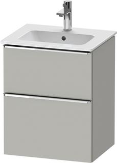 Duravit Waschtisch-Unterschrank D-Neo 51x40,2cm, 1 Kast, 1 A, wd, chr/Beton ma