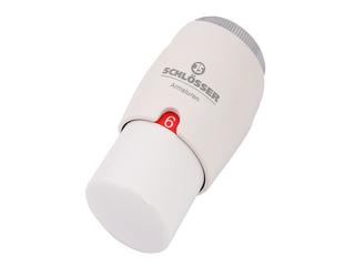 Schlösser Thermostatkopf Control II 4980 DN 15, 1/2", Kopf/Sockel weiß