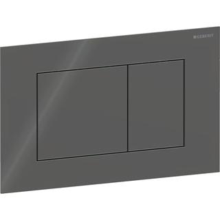Geberit Betätigungsplatte Sigma40 Square, lava, für 2-Mengen-Spülung