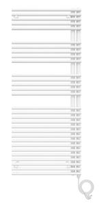Zehnder Design-Heizkörper Forma Asym LFASL120060EAZD, 1161x596mm, weiß matt