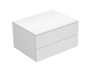 Keuco Sideboard Edition 400 31742 70x38,2x53,5cm, 2 Ausz., Trüffel/Trüffel