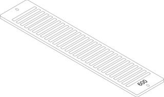 BOSCH Ersatzteil TTNR: 87183403060 Aufsteckgitter 20/22-600 RAL9016 everp