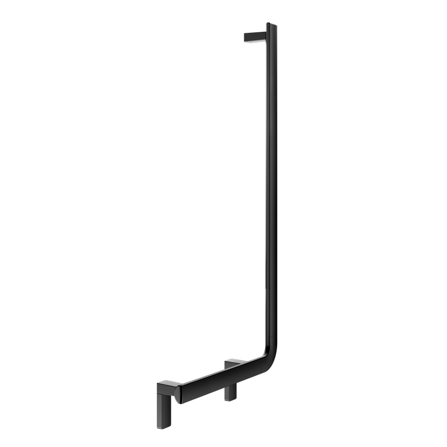 Artikelbild 1 des Artikels „Keuco Winkelgriff AXESS Care 90Gr, senkr. Handl re, 520x1090mm, sw ma 520 x 1090 mm | schwarz matt“