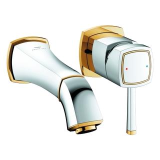 GROHE Fertigmontageset Grandera UP-2-Loch-WT-Arm, Ausl. 17,7cm, chr/gold
