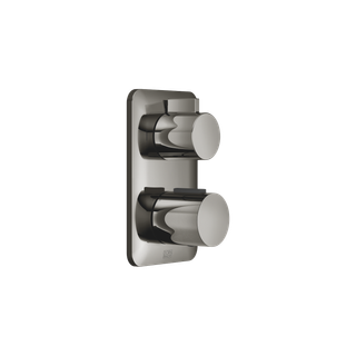 Dornbracht Fertigmontageset LISSÉ UP-THM, m 2-W-Mengenreg., Dark Chrome