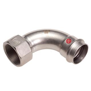IBP Bogen 90Gr >B< Press Inox PSB3002G 35 x Rp1 1/4" 304