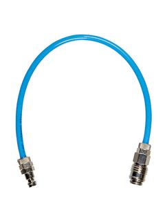 AFRISO Anschlussschlauch AS-SN5KP5 0,3m 1x Stecknippel DN5, 1x Kupplung DN5