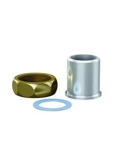 Reflex Anschlussverschraubung Longtherm DN 80/PN 40, m Anschweiss-Ende, Set, St.