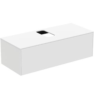 IS WT-Platte Conca ohne Ausschnitt 1202x505mm Weiß, Alte Nr.2019