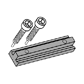 MHG Nutsteinverbinder-Set Solarmat für FL 2.3, mit Schrauben
