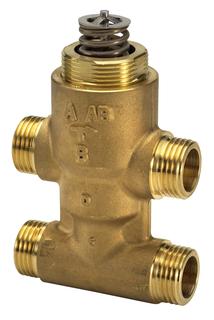 Danfoss 4-Wege-Ventil VZ4 DN 15, kvs 2,5