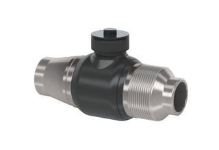 Danfoss Kugelhahn JIP 140.20 Anbohrhahn DN 25, Kvs 34m3/h,PN40, VAE-AE/AG